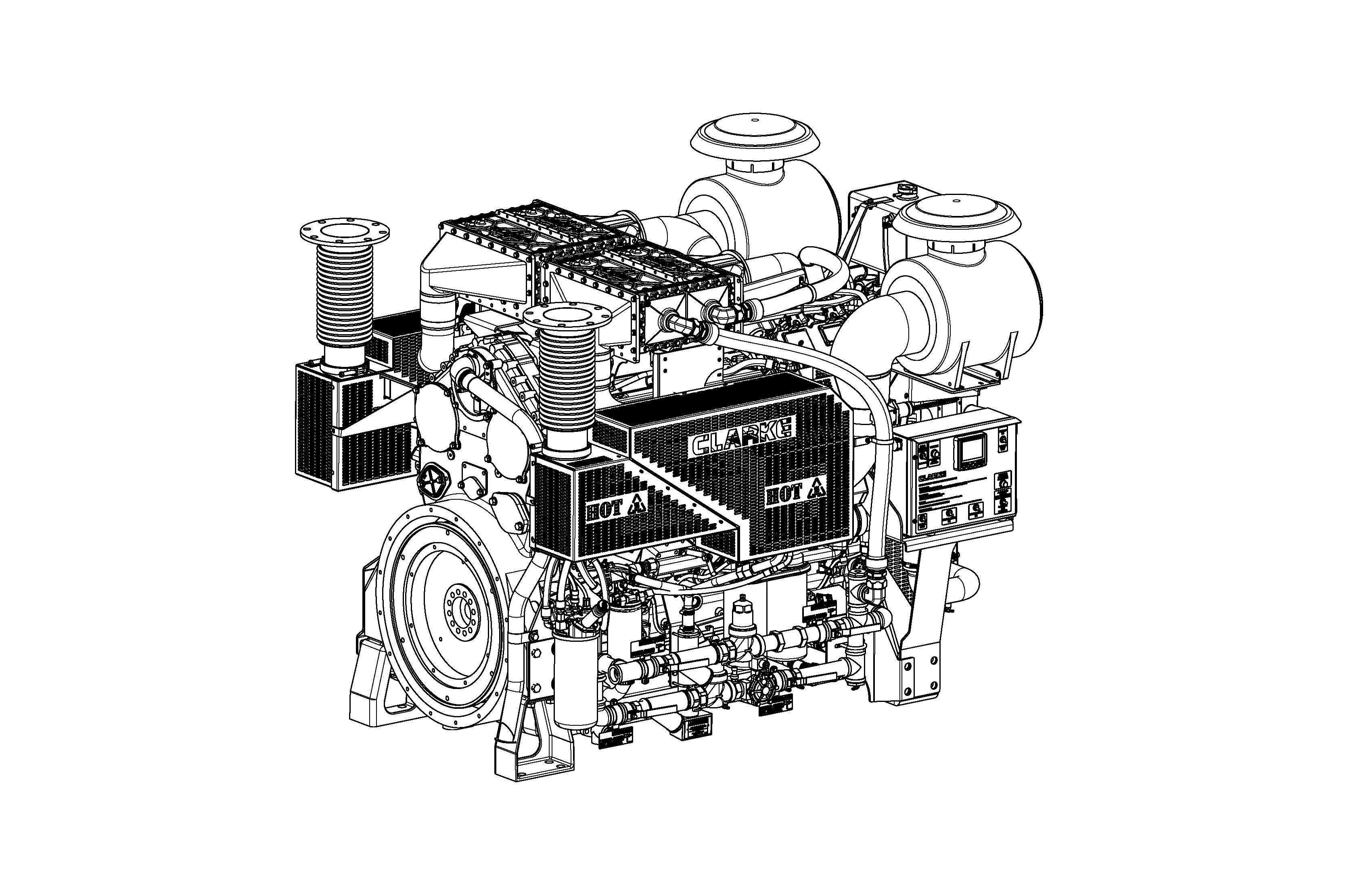 C32H0-UFACFirePumpEngineBuild